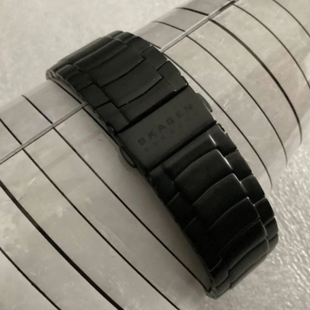 Skagen Denmark Black Titanium Men’s Watch Model 596XLTMXB